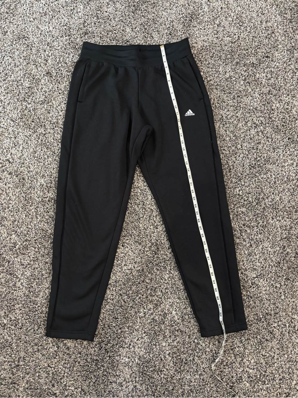 adidas Kids Black Jogger Sweatpants with Logo